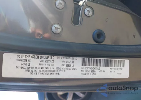 2013 Dodge Challenger Sxt from USA, damaged, VIN 2C3CDYAGXDH675016